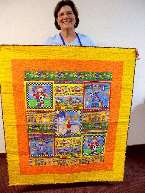 Chris Smits - Kid Sport Quilt for Community Quilts
